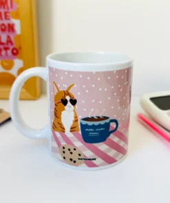 Taza de Ceramica - Gato