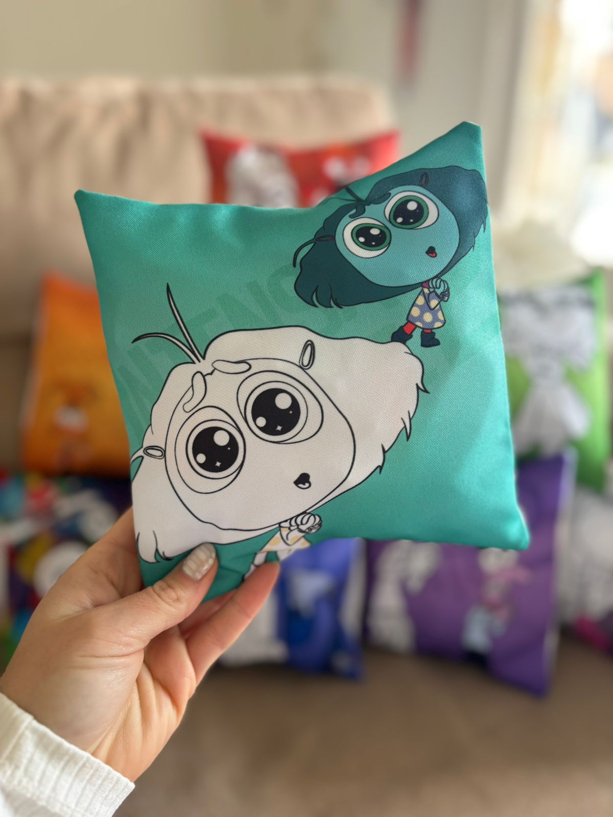 Mini Almohadon para Colorear- INTENSAMENTE - Imagen 11