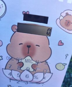 Alternative view of Cuaderno Anillado + Calculadora Capybara