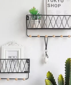 Alternative view of Estante Metalico + Gancho - GRANDE