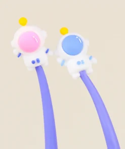 Lapicera Flexible x3 - Astronauta