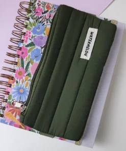 Cartuchera Agenda - Verde Militar