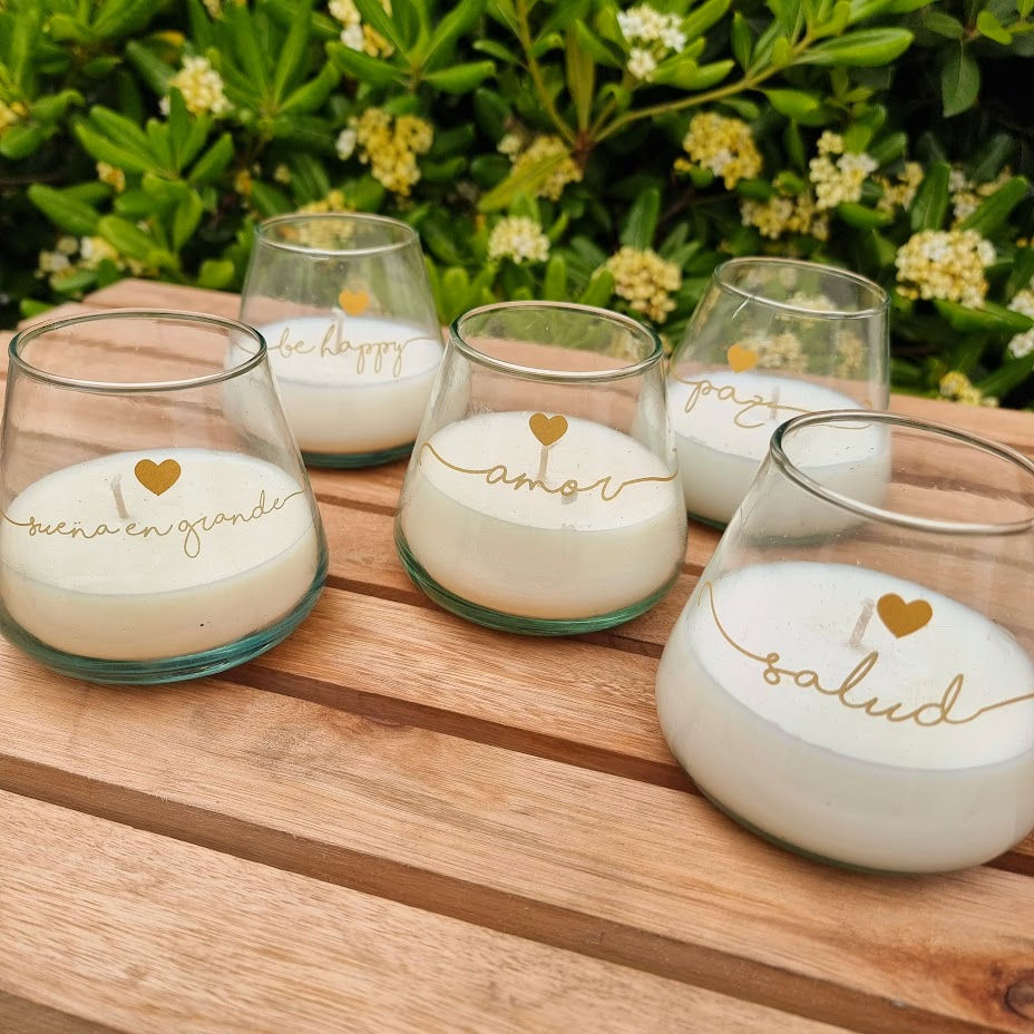 Velas aromáticas con frases - Imagen 2