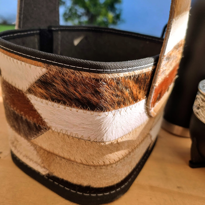 Canasta Cuero Vacuno - Imagen 3