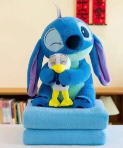 Peluche con Manta - Stitch con Muñeco