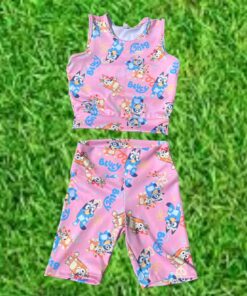 Conjunto Top + Biker - Bluey - Imagen 2