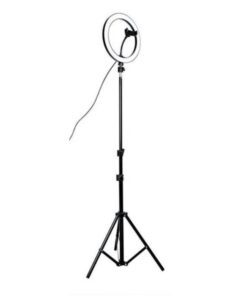 Aro de Luz Led 10“ + Tripode Luz Blanca