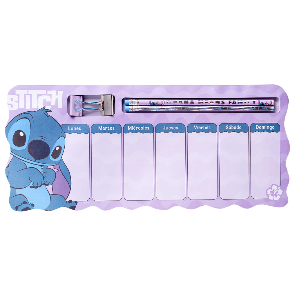 Planner Semanal Stitch - Mooving