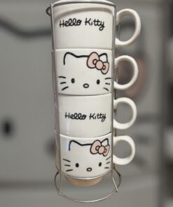 Torre 4 Tazas - Hello Kity