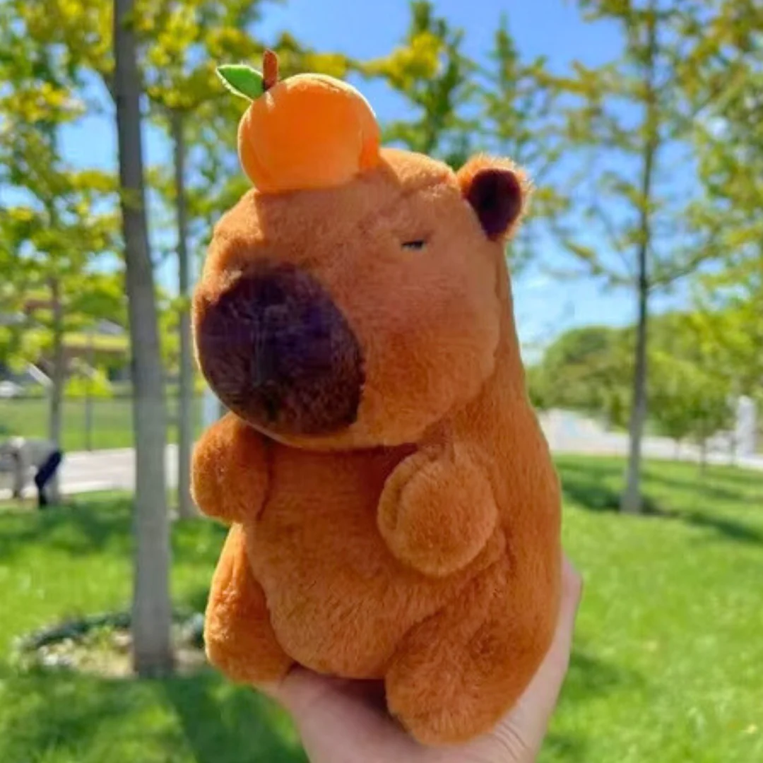 Peluche Capybara Naranja