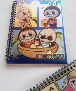 Cuaderno Metalizado - Labubu