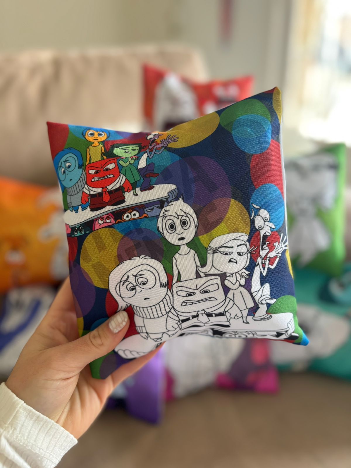 Mini Almohadon para Colorear- INTENSAMENTE - Imagen 10