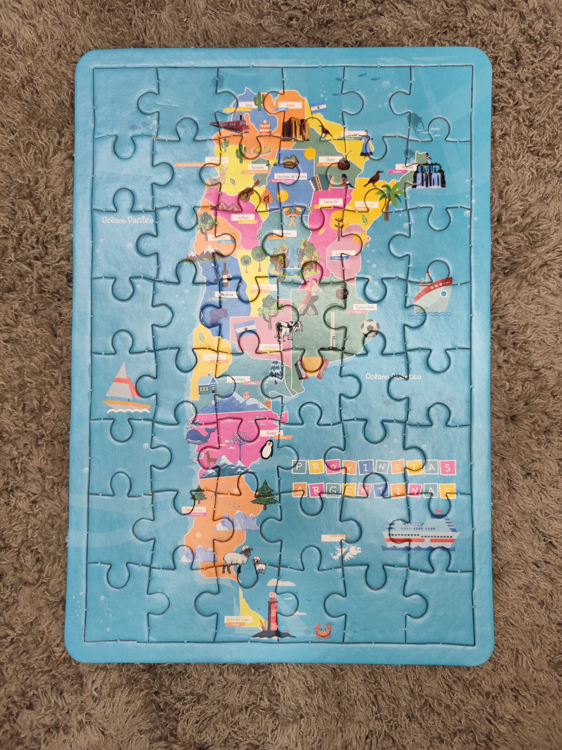 Rompecabezas 48 Piezas - Argentina