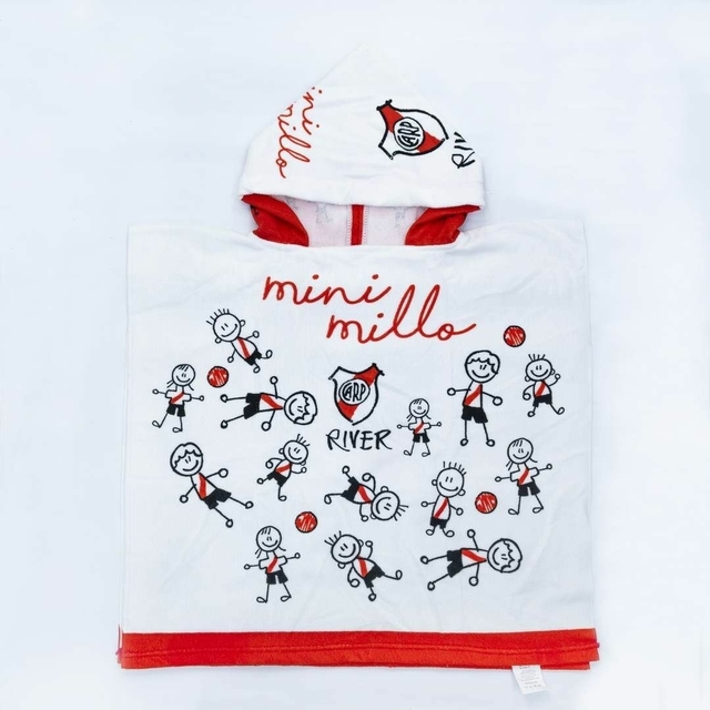 Ponchito Infantil + Mochilas - River - Imagen 4