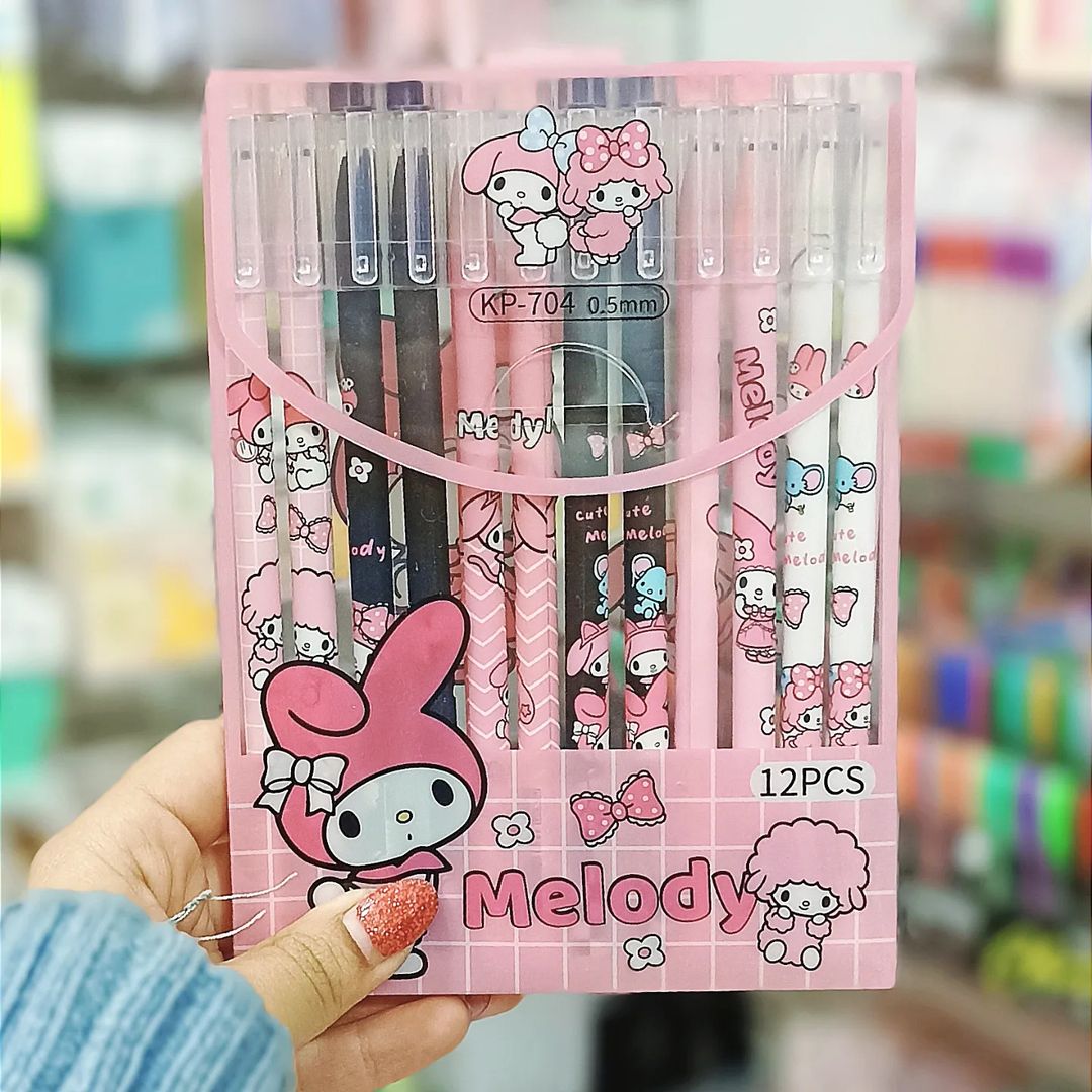 Lapiceras Melody/Kuromi - Borrables - Imagen 2