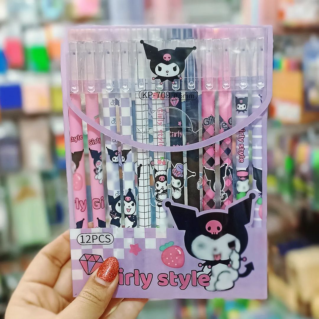 Lapiceras Melody/Kuromi - Borrables