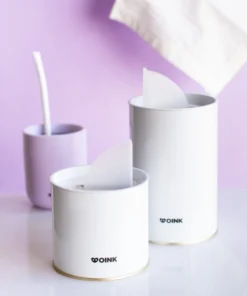 Set Latas Tamborcito Oink - Blanco