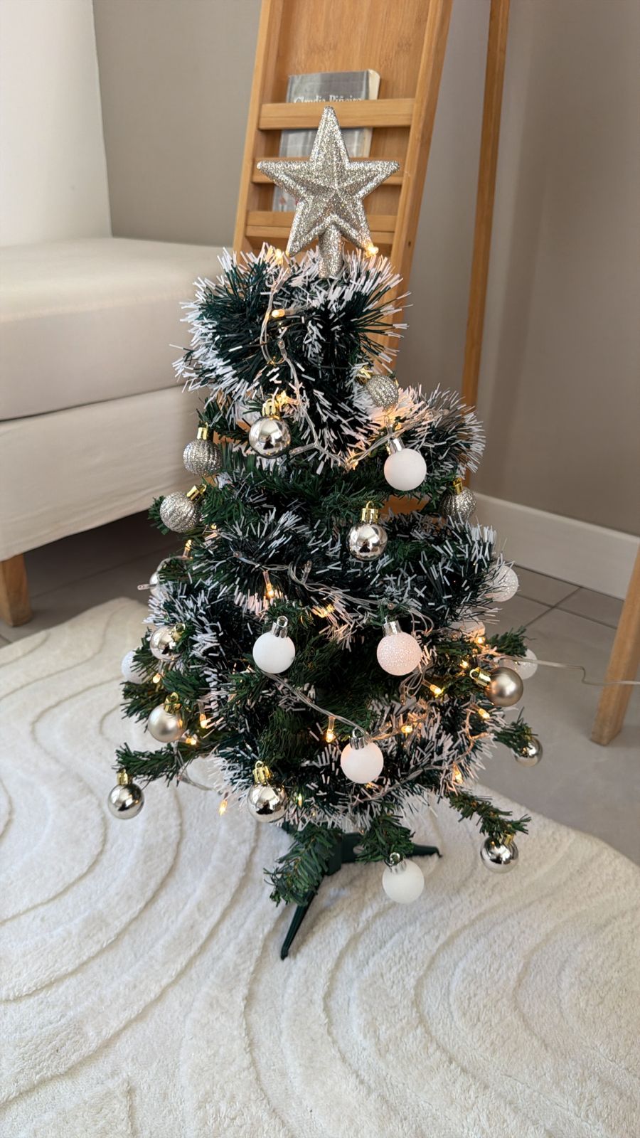 Arma Tu Arbolito - Arbol de Navidad + Luces + Adornos + Boa - Imagen 2