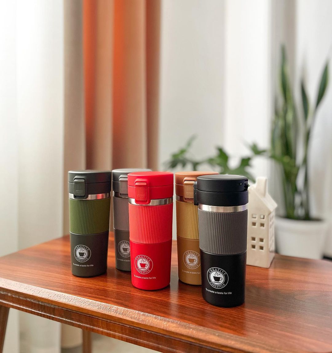 Vaso Cafe con Filtro - Otoñal