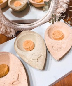 Sahumador de Cemento - HOJA