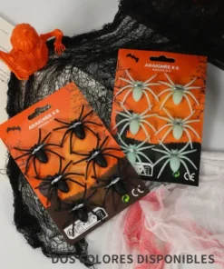 Adorno de Halloween - Arañas x6