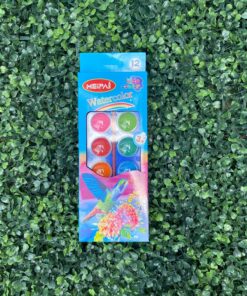 Acuarelas 12 colores - Escolar