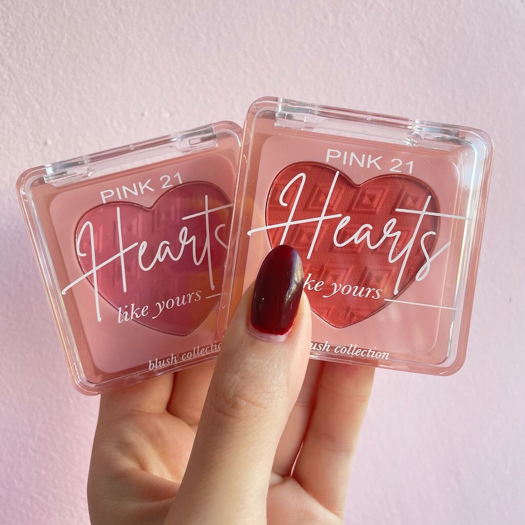 Rubor Hearts Pink 21