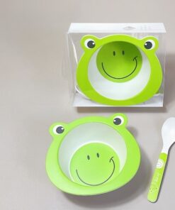 Set de Vajilla Infantil FROG 2 Piezas