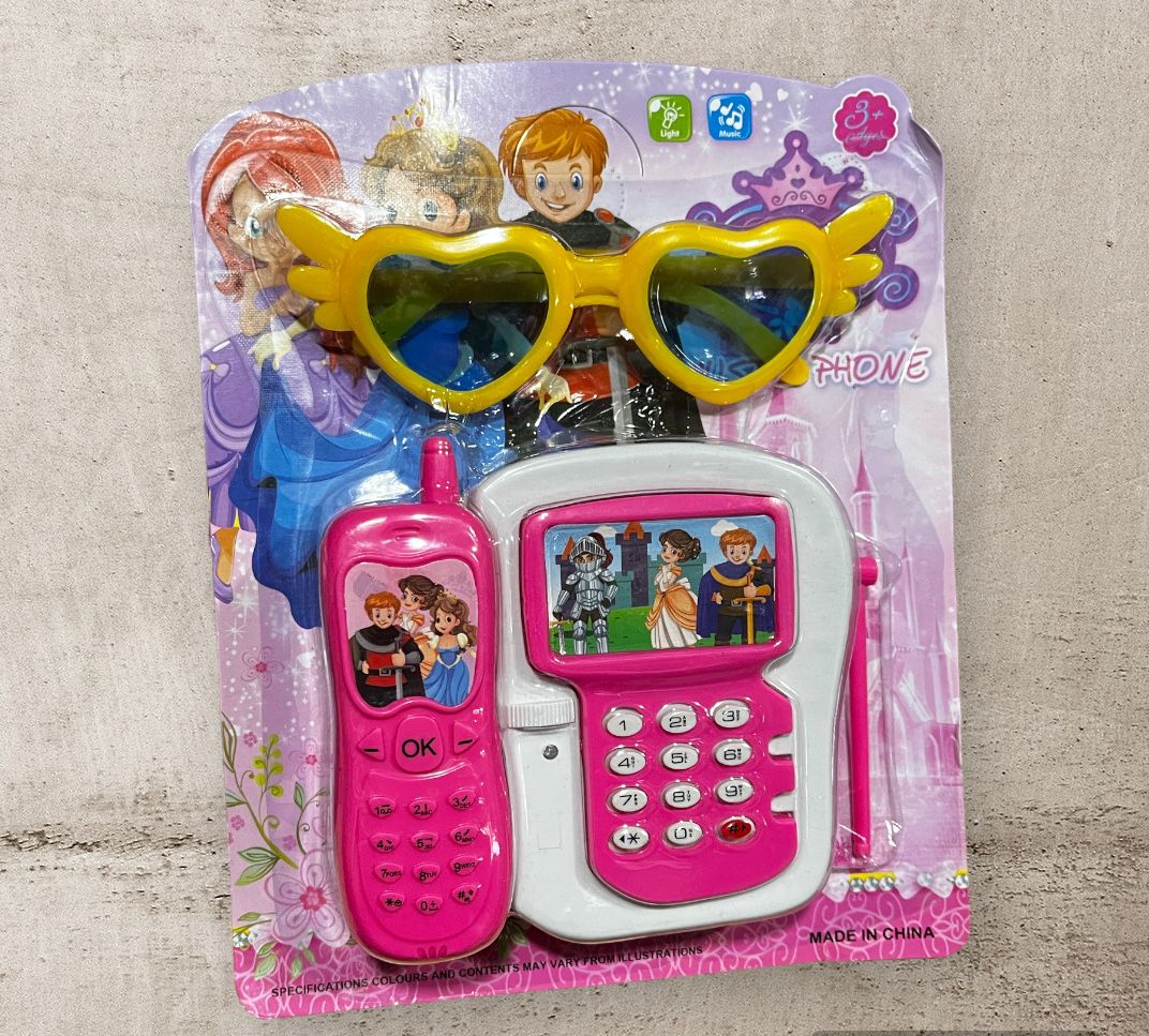 Set Telefono + Anteojos