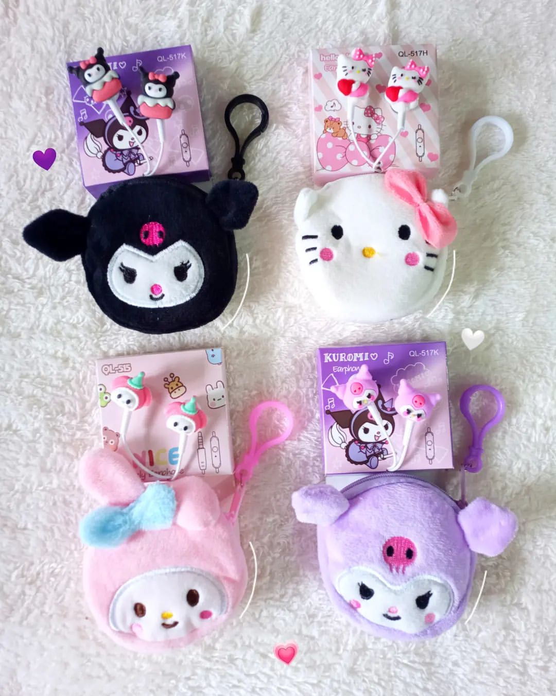 Auricular + Estuche - Kawaii