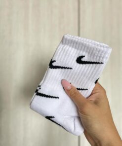 Media 3/4 PREMIUM Muchos Nike - Blanco y Negro