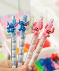 Lapicera Perla Retractil x2 - Stitch