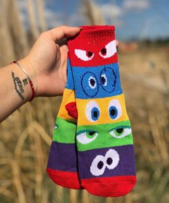 Medias PREMIUM  3/4 - Intensamente Multicaras