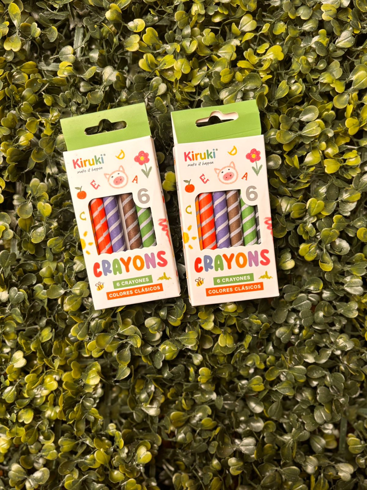 Crayon x6 Colores Clasicos - Kiruki