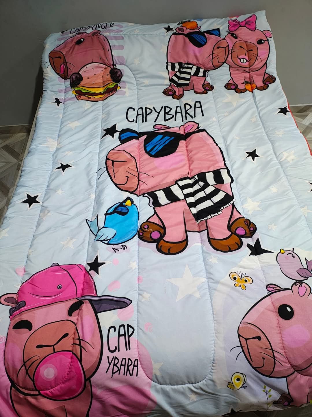 Acolchado con Polar - Capybara - Imagen 3