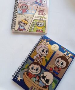 Alternative view of Cuaderno Metalizado - Labubu