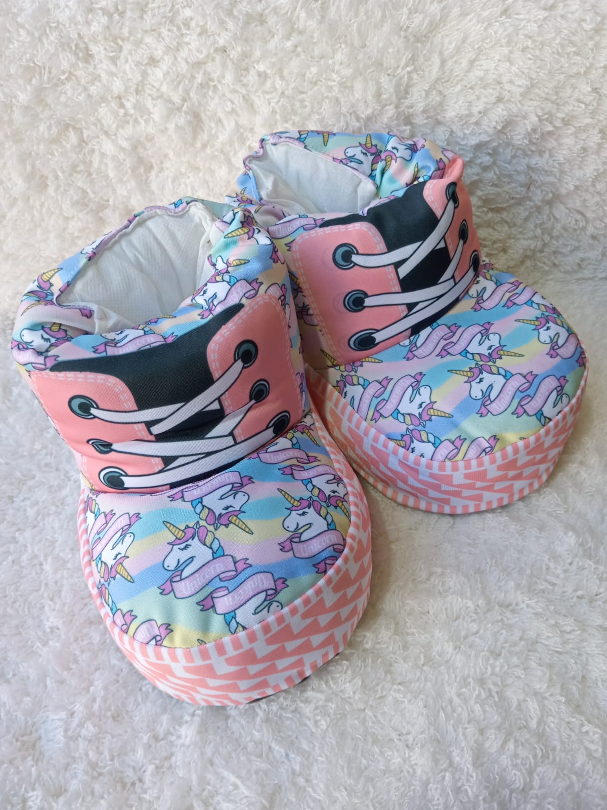 Pantufla infantil Sublimada