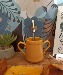 Alternative view of Mate assa otoñal con bombilla aluminio