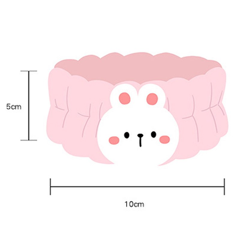 Muñequera para Limpieza Facial - Cute Animals - Imagen 3