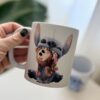 Taza de Ceramica STITCH (coco)