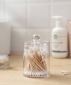 Organizador Cilindro Acrílico - Hisopos