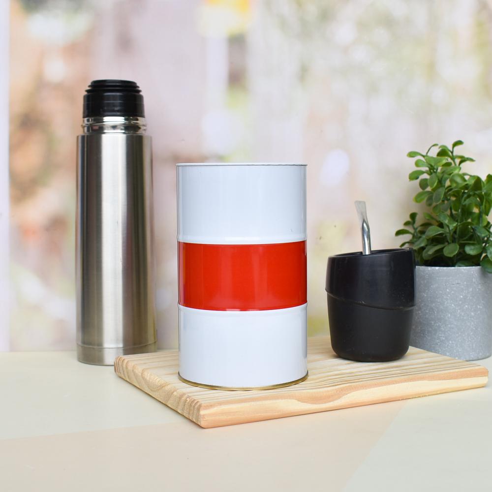 Lata Yerbera Tambo Boca/River - Imagen 2