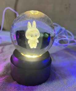 Esfera de Cristal GIRATORIA - Labubu