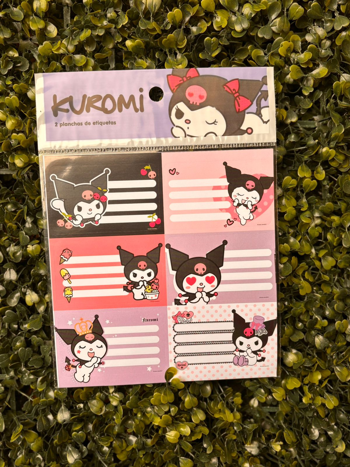Etiqueta Escolares Kuromi - Mooving