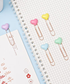 Clip del Papel Corazones