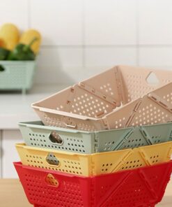 Alternative view of Canasto escurridor plegable