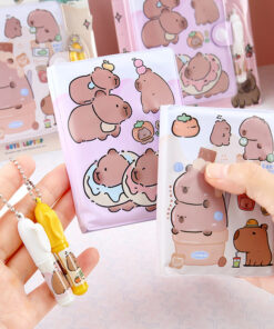 Alternative view of Cuaderno Anotador + Mini Bolígrafo - Capybara