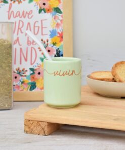 Alternative view of Mate de Ceramica Pastel + Bombilla