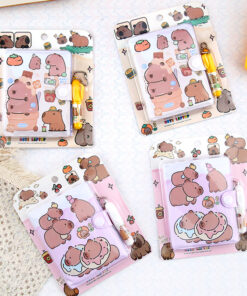 Cuaderno Anotador + Mini Bolígrafo - Capybara