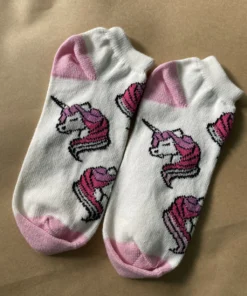 Soquete Infantil - Unicornio